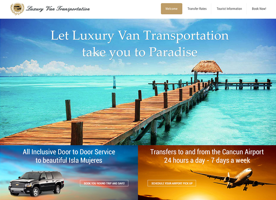 Luxury Van Transportation, Transfers to Isla Mujeres and Cancun