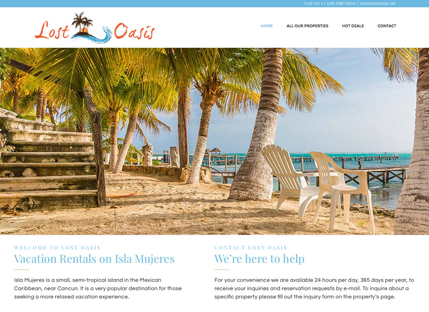 Lost Oasis Vacation Rentals Isla Mujeres